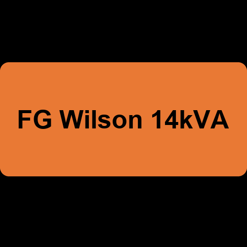 FG Wilson 14kVA